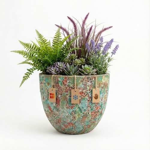Keramik blumentopf eggpot lava - keramik,