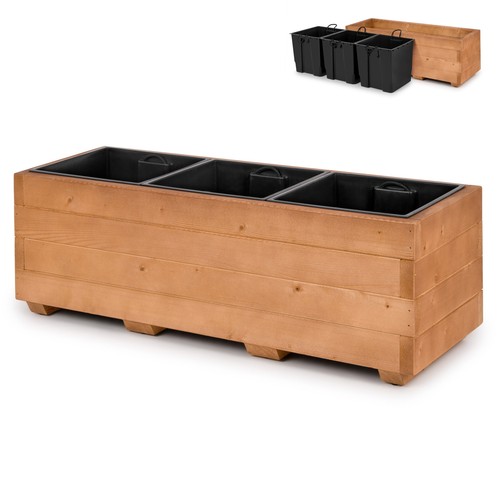 Blumentopf holz pflanzkübel - blumentopf,