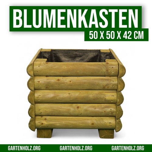 Garten holztopf blumentopf - holztopf,