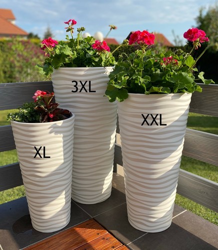 Pflanztopf xxl groß - pflanztopf, rund