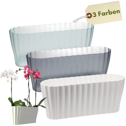 Orchideentopf transparent - orchideentopf,