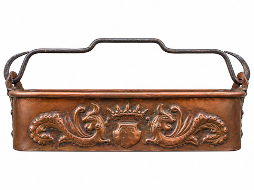 Kupfer jardiniere blumentopf - kupfer,