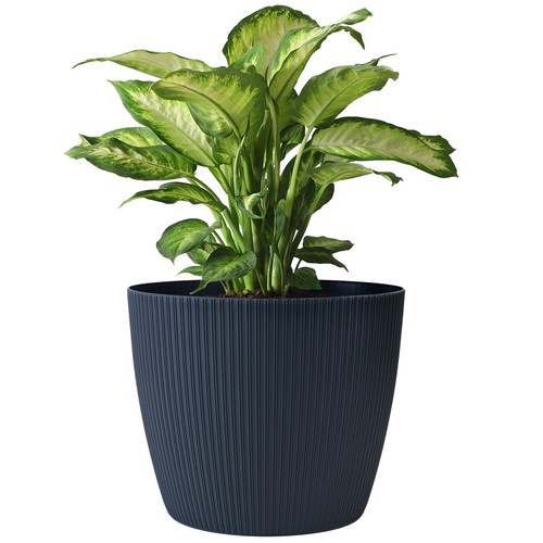 Blumentopf mit untersetzer - blumentopf,